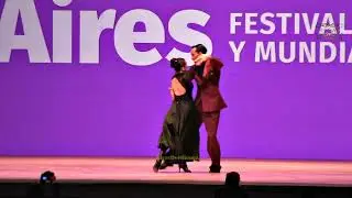 Mundial de tango 2024 final escenario, Facundo Cabral Mara Navarro, Salta  #tangoba #tangobaile