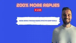🔴 LYVE 👉 Get 200%  More Replies to Your Cold Email Follow Ups