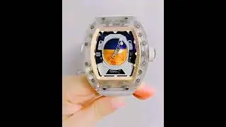 Showreel Richard Mille RM 52-05 Sapphire Tourbillon Pharrell Williams 🪐🌎 #shorts #richardmille