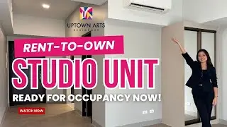 Rent-to-Own Studio Unit in BGC | Uptown Arts Residence (Move-In Ready)