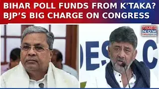 Karnataka Congress Raising Funds for Bihar Polls-- BJP&rsquo;s Explosive Charge, Govt Denies Claim | Watch