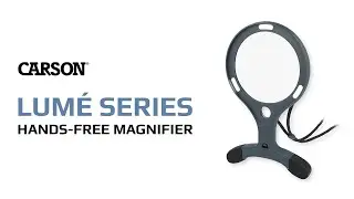 Lum&eacute; Series Hands-Free Magnifier | AS-70 | New Hands Free aspheric magnifying lens with bright LEDs
