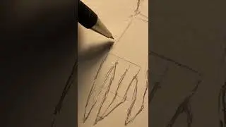 how I draw hands #shorts