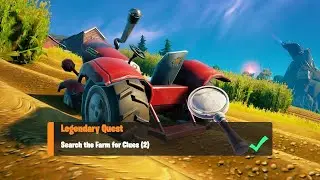 Fortnite - Legendary Quest - Search The Farm For Clues
