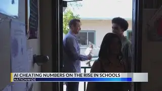 AI cheating numbers on the rise in schools