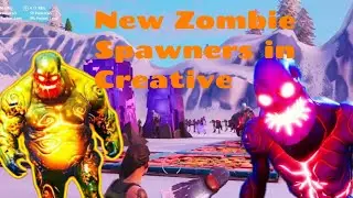 New Zombie / Creature Spawner! | Fortnite Creative Update