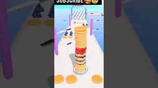 Pancake run gameplay walkthrough | android, iOS mobile | New update | all levels #shorts games 😄💥