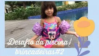 Desafio da piscina/ brincadeiras #2