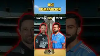 Devon Conway vs Virat Kohli ODI Comparison #cricket #tranding #viralvideo #comparison