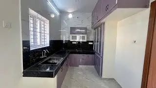 16x8feet Rectangular Modular Kitchen Design with Dining Space 🏠