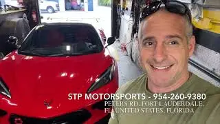 Bone Stock 2024 C8 corvette stingray Convertible HTC first Dyno pulls horsepower at Wheel Crank RWHP