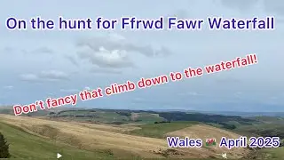 Dylife Gorge is simply stunning but the climb down to the Ffrwd Fawr waterfall is not easy!