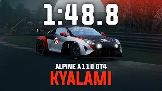 Kyalami 1:48.8 - Alpine A110 GT4 - GO Setups | ACC 1.10.2