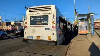 MTA New York City Bus 2011 Nova Bus LFS 8012 On The Q46 Limited @ Union Turnpike & Parsons Blvd