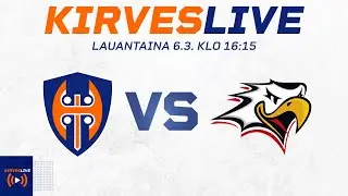 KirvesLive Tappara-Sport 6.3.2021 | Studiossa Tuukka M&auml;ntyl&auml;