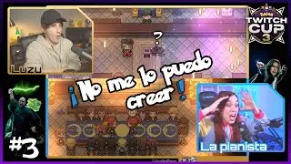 TWITCH CUP 3| STREAMMERS REACCIONAN A ELLOS COMO JEFES DE GIMNASIO POKEMON 3 #luzu #elesky #pokemon