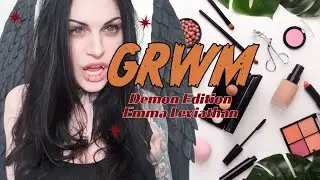 GRWM Satan's Ex-Wife #comedylivestream #demon #occultcomedy #makeup #tarotreader #sfx #zoltar