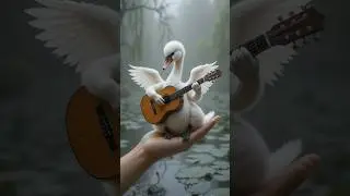 Swan Playing Guitar &ndash; Cutest Performance Ever 🦢🎸