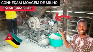 MOSTREI MOAGEM DE MILHO DE MOÇAMBIQUE 😮🇲🇿🇲🇿