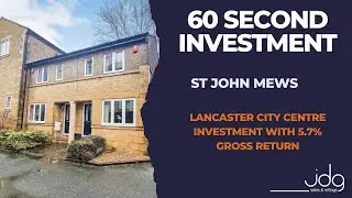 City Centre Apartment with 5.7% Gross Returns | Lancaster | JDG Estate Agents