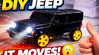 Built an Electric Jeep from Scratch 😱 | Full DIY Build That MOVES#jeep#rijaksingh3220