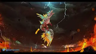 Monster Hunter Frontier - Lvl 9999 Shantien Boss Fight Solo Hammer