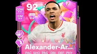 92 Trent Alexander Arnold FUT Brithday Player review EAFC 25 ultimate team England Liverpool