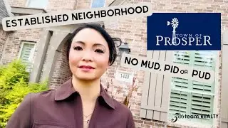 Established Neighborhood in Prosper Home for Sale - No MUD, no PID, no PUD