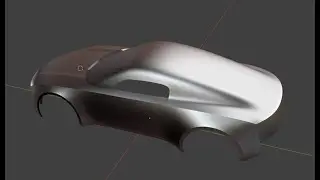 Audi concept tt 3d modeling part 1 | timelapse