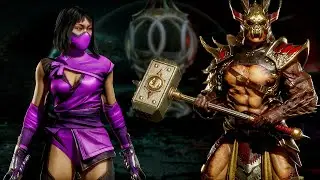 Random Fight Flesh Pits Milleena vs Magic Might Shao kahn | Very hard | Mortal Kombat 11 PC Gameplay