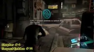Resident Evil 6: Jake Campaign - All 20 Serpent Emblems - HTG