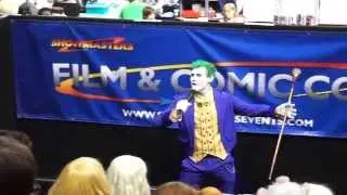 Jimcredible performance at Film & Comic Con Sheffield.