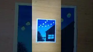 ✨Easy moonlight art✨🎨☺️❤️#art #drawing #drawingtutorials #shorts #shortsvideo #viral #foryou #reels