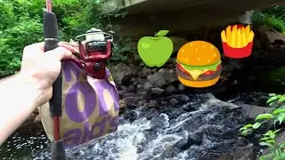 Food Emoji Fishing Challenge (Surprise Catch!!)