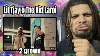 DUO MIGHT BE GOATED -Lil Tjay - 2 Grown (Feat. The Kid LAROI) [Official Video] REACTION