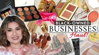 BLACK OWNED BUSINESS HAUL | Propa Beauty, Mented Cosmetics & More!