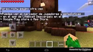 Minecraft PE hungergames ep4 c/dani y Shergiok