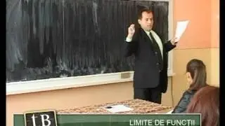 TeleBAC - Matematica. Limite de functii by Nicolae Ruset