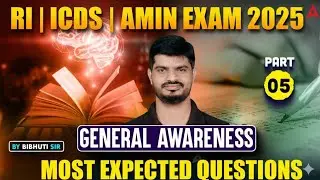 RI General Awareness Questions | OSSSC RI Amin General Awareness by Bibhuti Sir #5