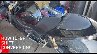 How to convert your motorcycle to GP shift! (Quick and Easy!) #howto #tutorial