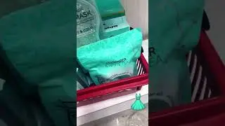Teal aesthetic basket