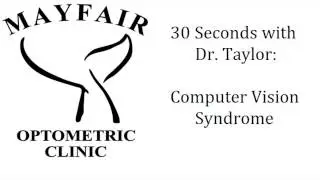 30 seconds w/ Dr. Stephen Taylor, OD