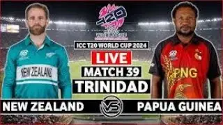 New Zealand vs Papua New Guinea Live Match | NZ vs PNG Live Match | ICC T20 World Cup Live Scores