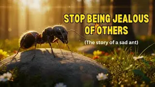 Stop being jealous of others || story of a sad ant|| English Moral Story