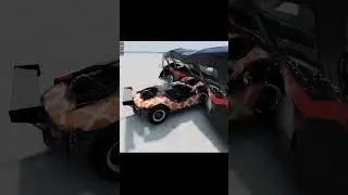 Post apocalypse bus vs car | BeamNG. Drive