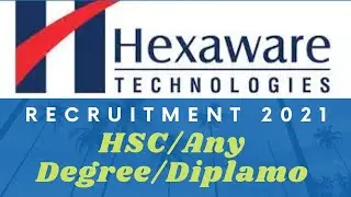 MNC Jobs in Tamil| Work from Home| Hexaware Recruitment| Voice/ Non Voice chat process job Tamil
