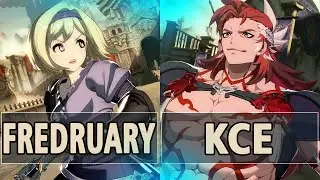 GBVSR:🔥fredruary (Ex Djeeta) Vs kCe (Wilnas)🔥| High Level Gameplay.