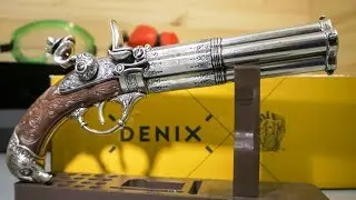Макет четырёхствольного пистолета Denix D7 1307