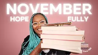 NOVEMBER HOPEFULLY 📚✨|| I always have room for African Lit and Fantasy, My TBR🥰🌺
