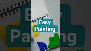 Easy Colour Painting 🎨 #creativecraftschool #shorts #art #painting #youtubeshorts #diy #easydrawing